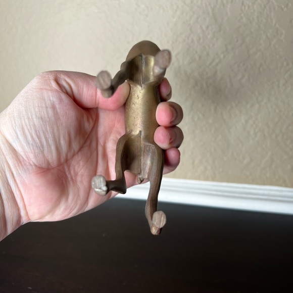 Vintage MCM Brass Reindeer, Deer, Antlers, Bambi, Christmas Decor, Naturalist - Picture 7 of 8